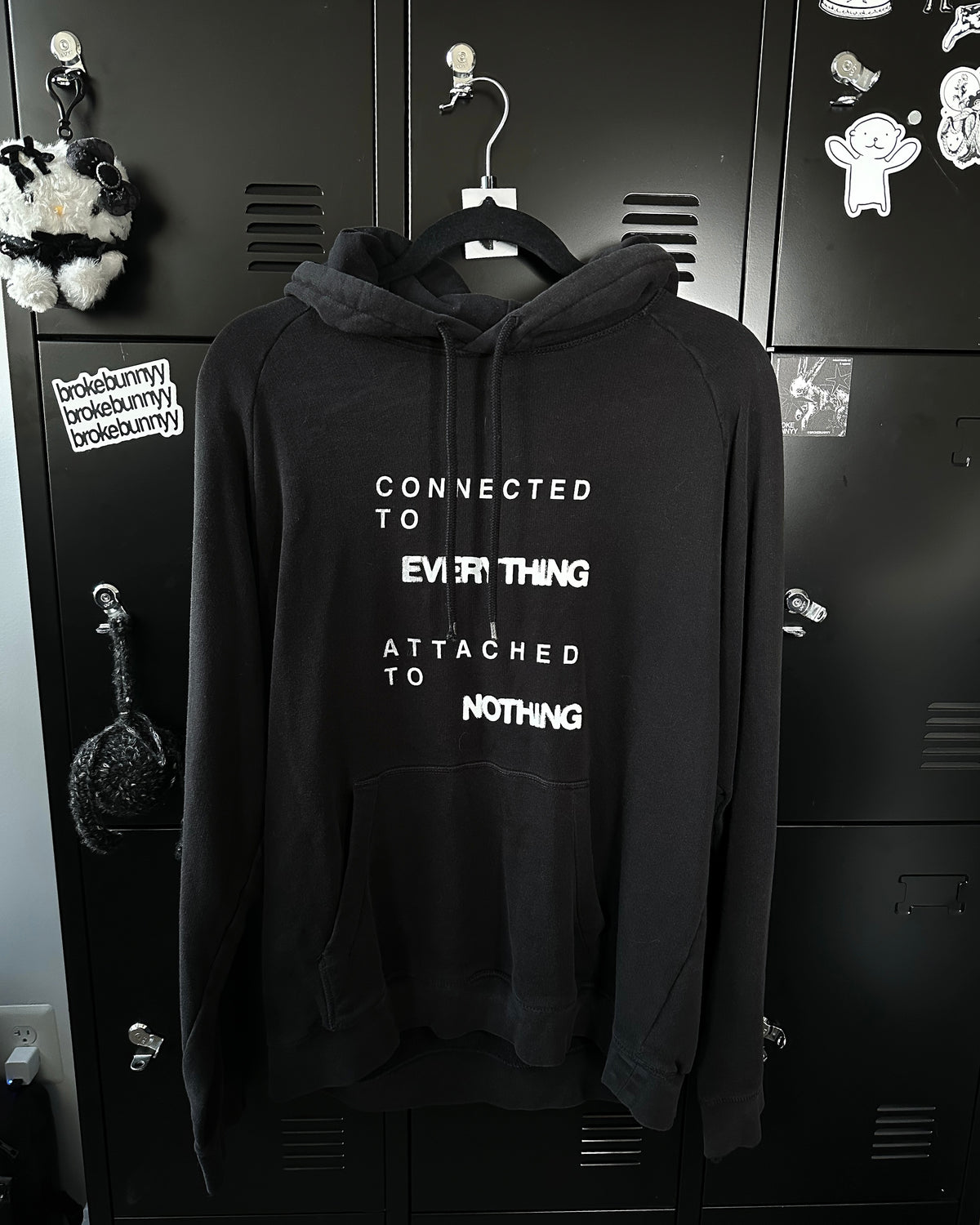 CONNECTED hoodie - L
