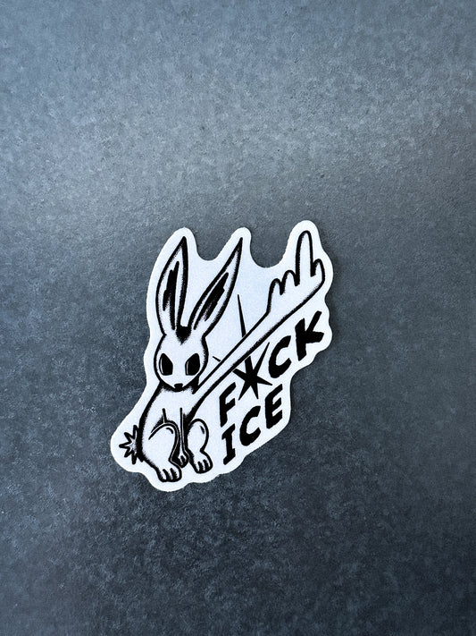 FCK ICE sticker
