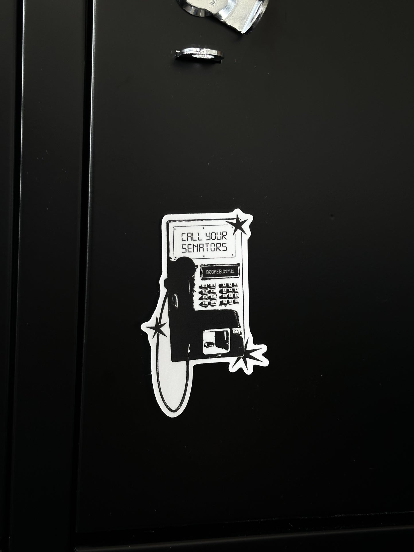CALL YOUR SENATORS sticker