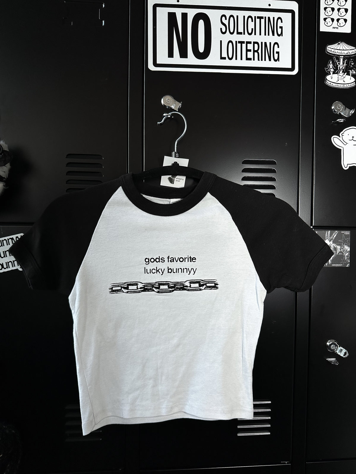GOD’S FAV BUNNY baby tee - S