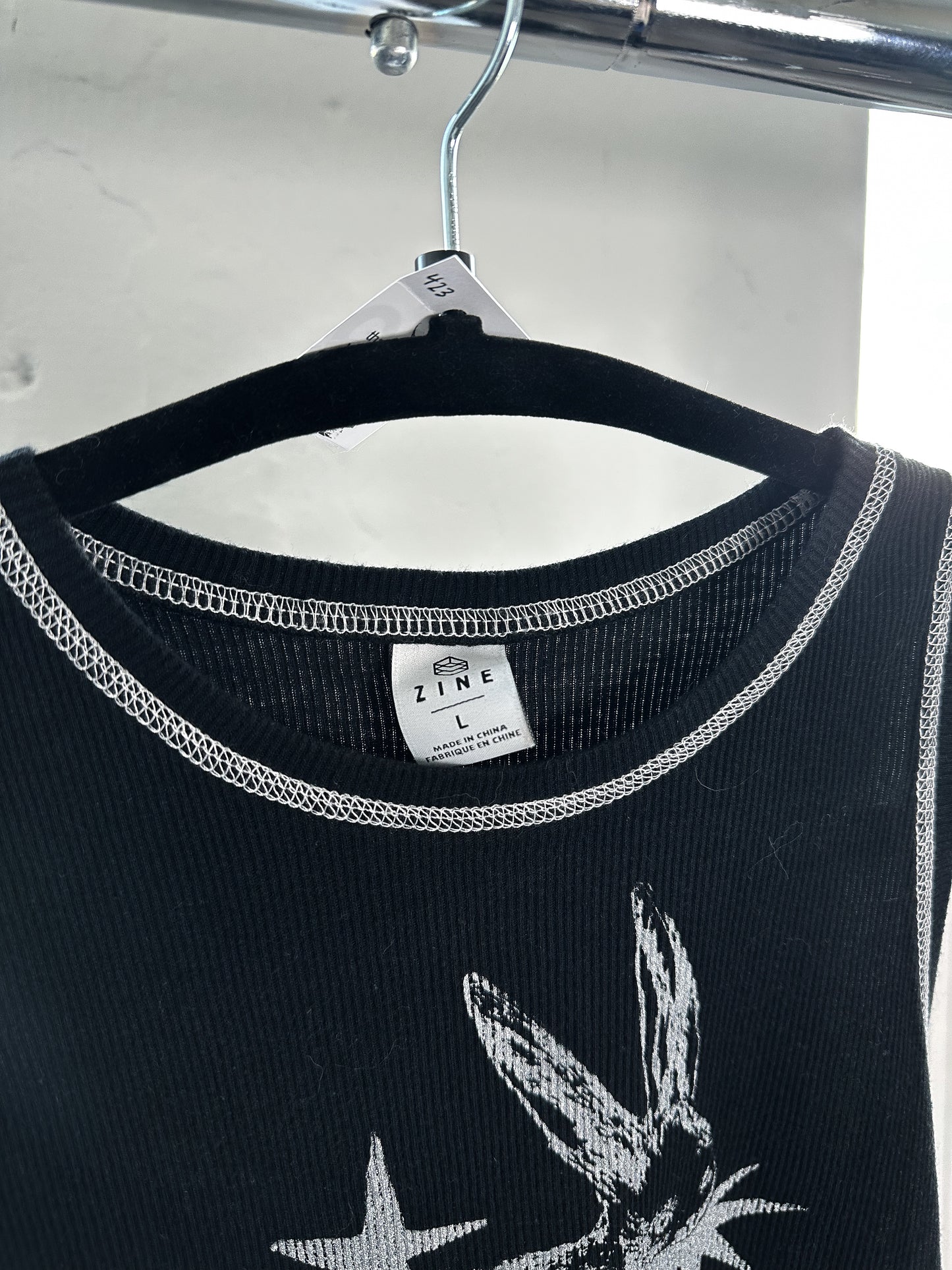 STAR BUNNY tank - L