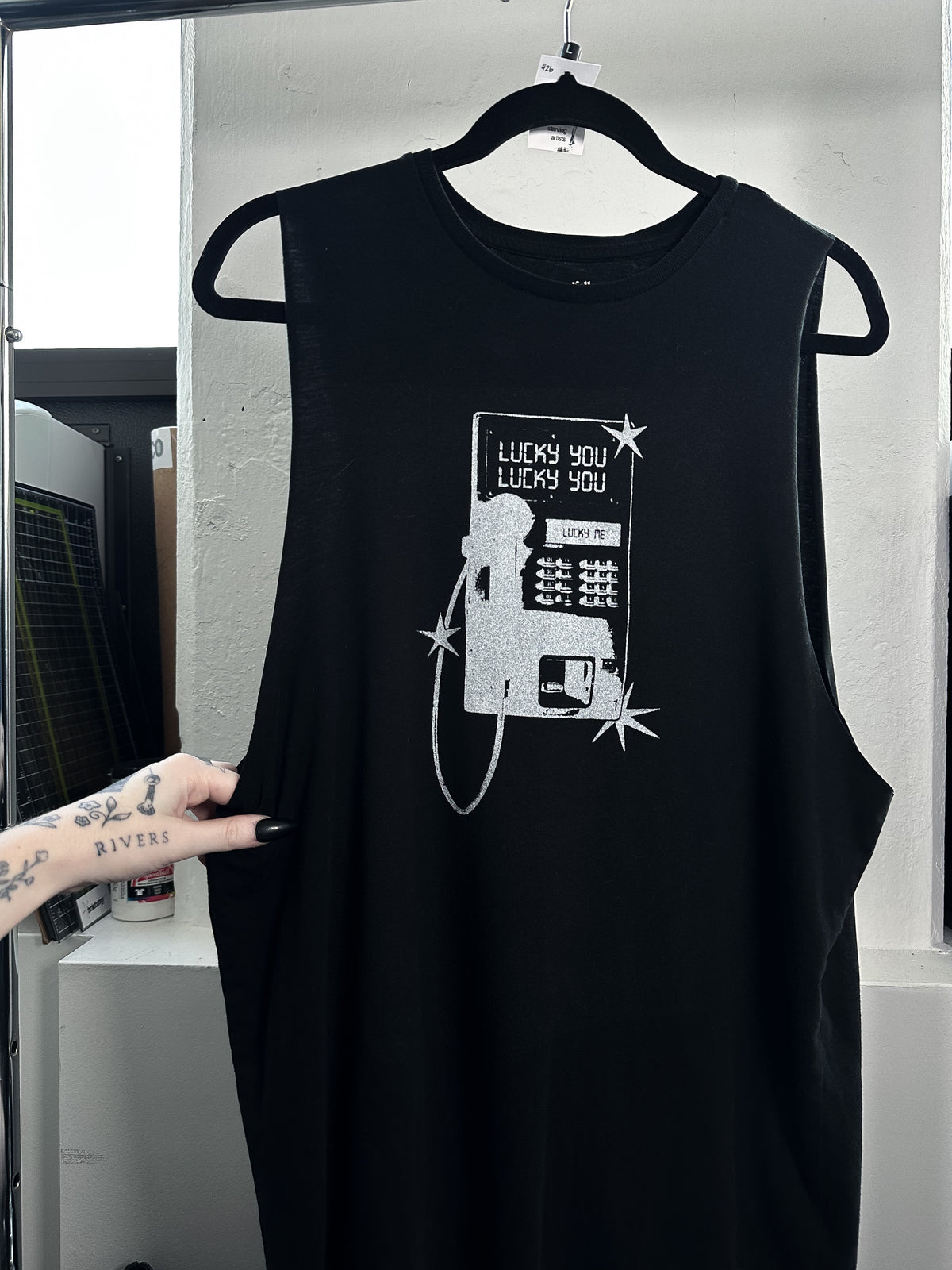 LUCKY PHONE tank - L