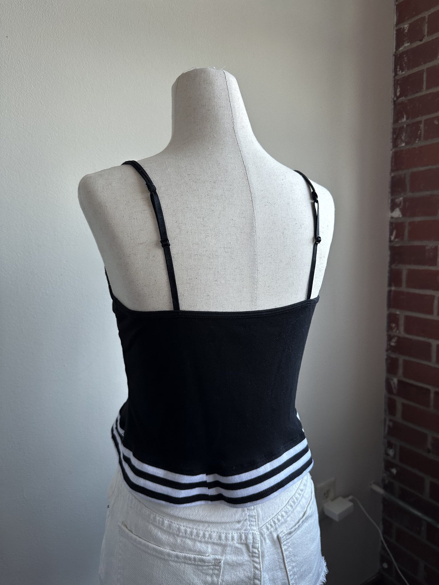 UPCYCLED Striped Tank - M