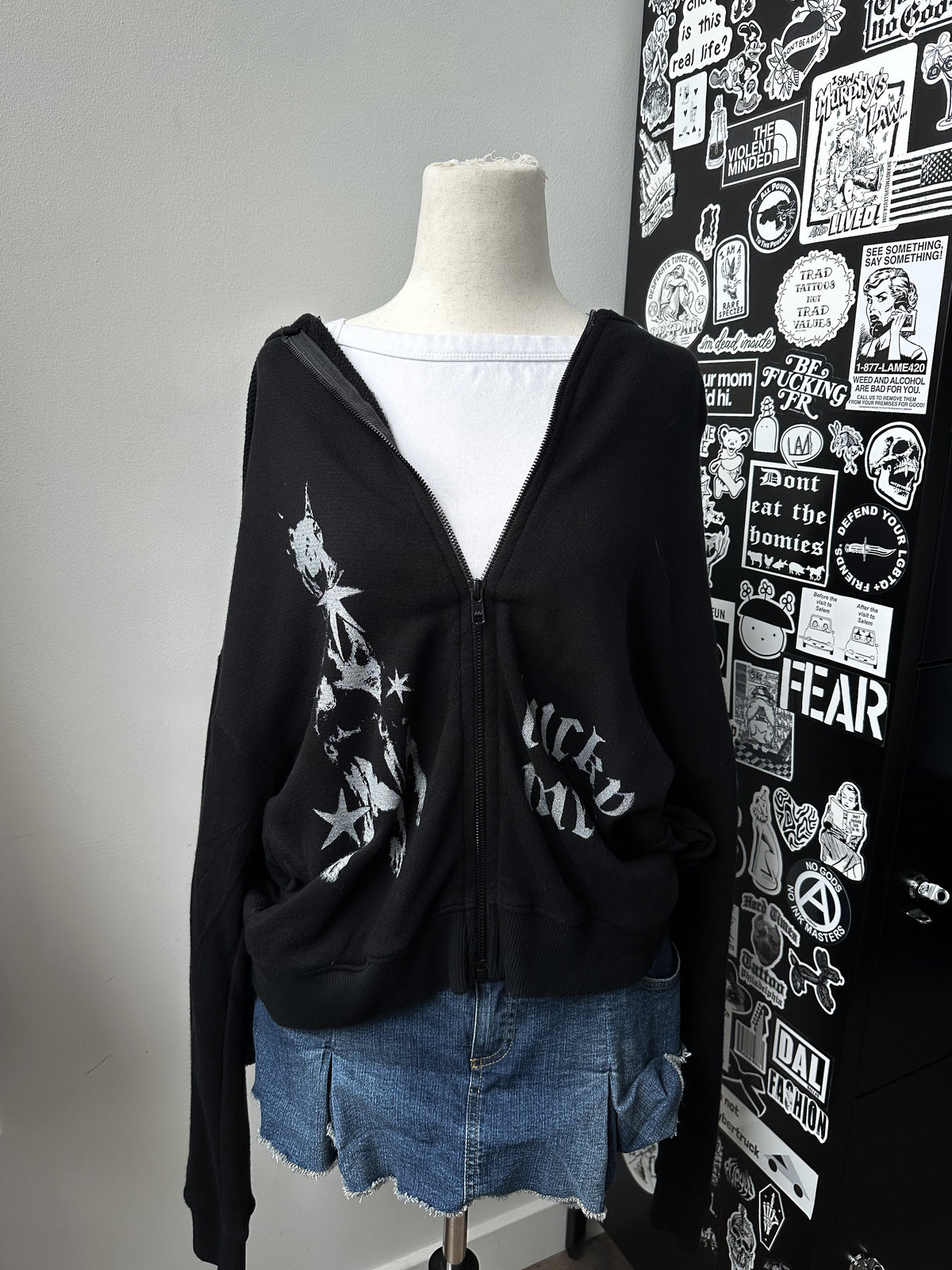 LUCKY ME STAR PUP hoodie - S