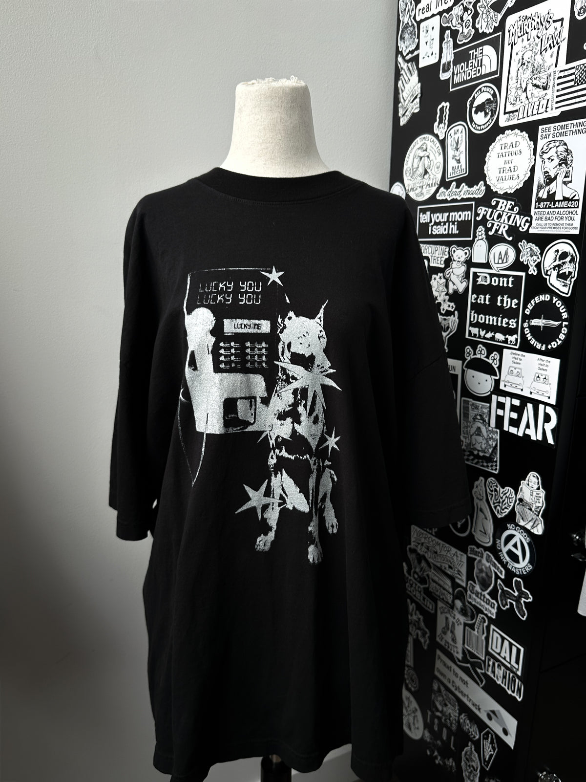 LUCKY STAR PUP unisex tee - XL