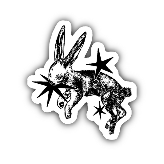 STARRY BUNNY Sticker