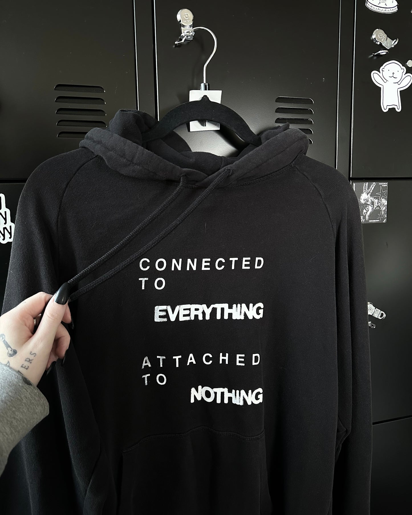 CONNECTED hoodie - L