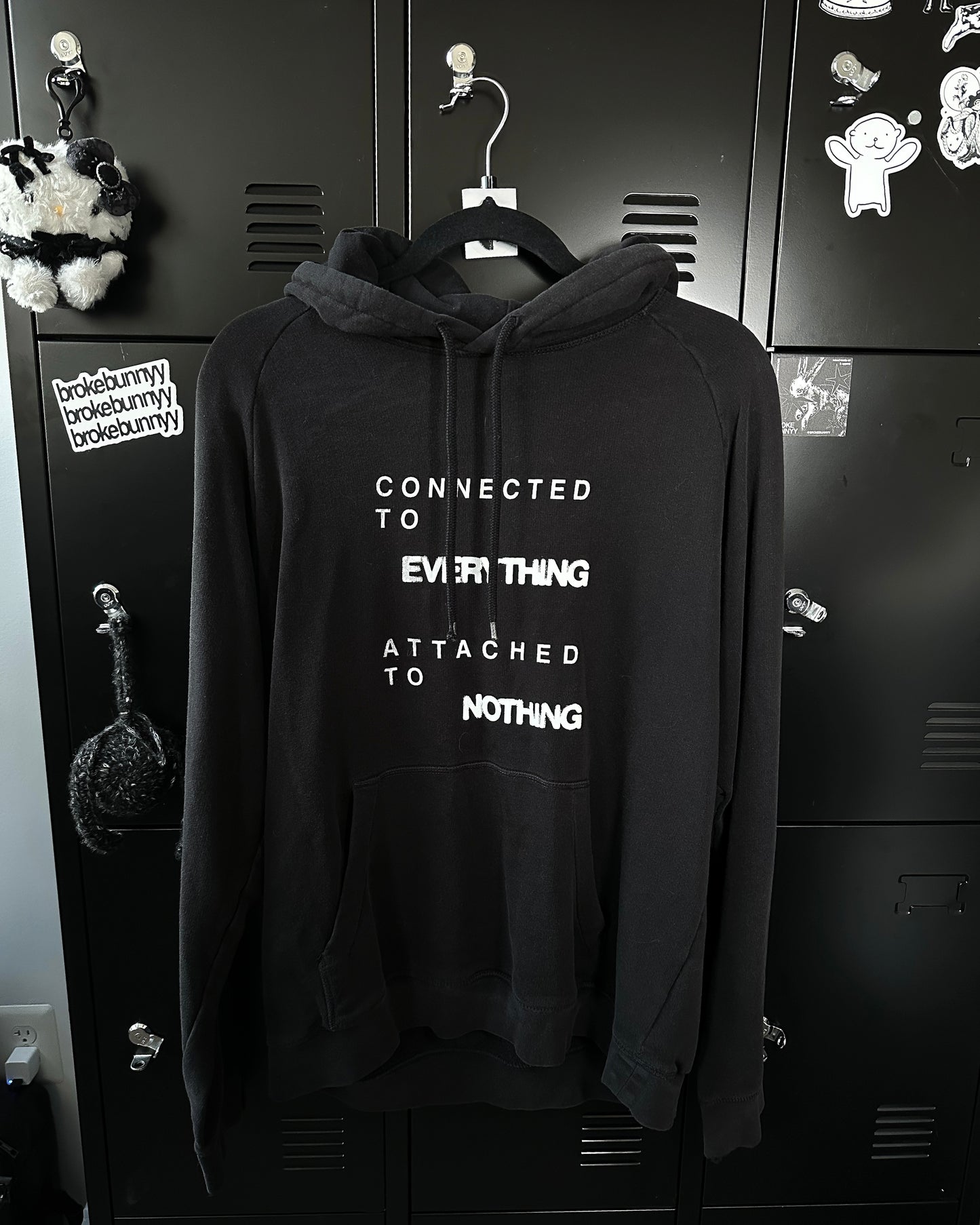 CONNECTED hoodie - L