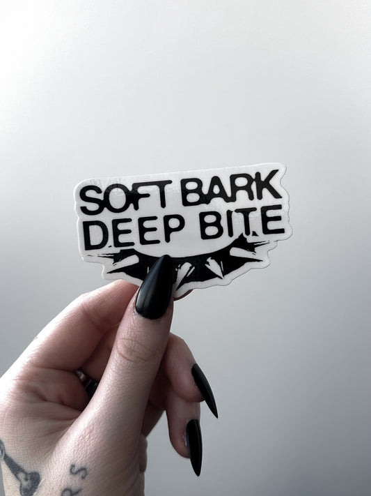 SOFT BARK sticker