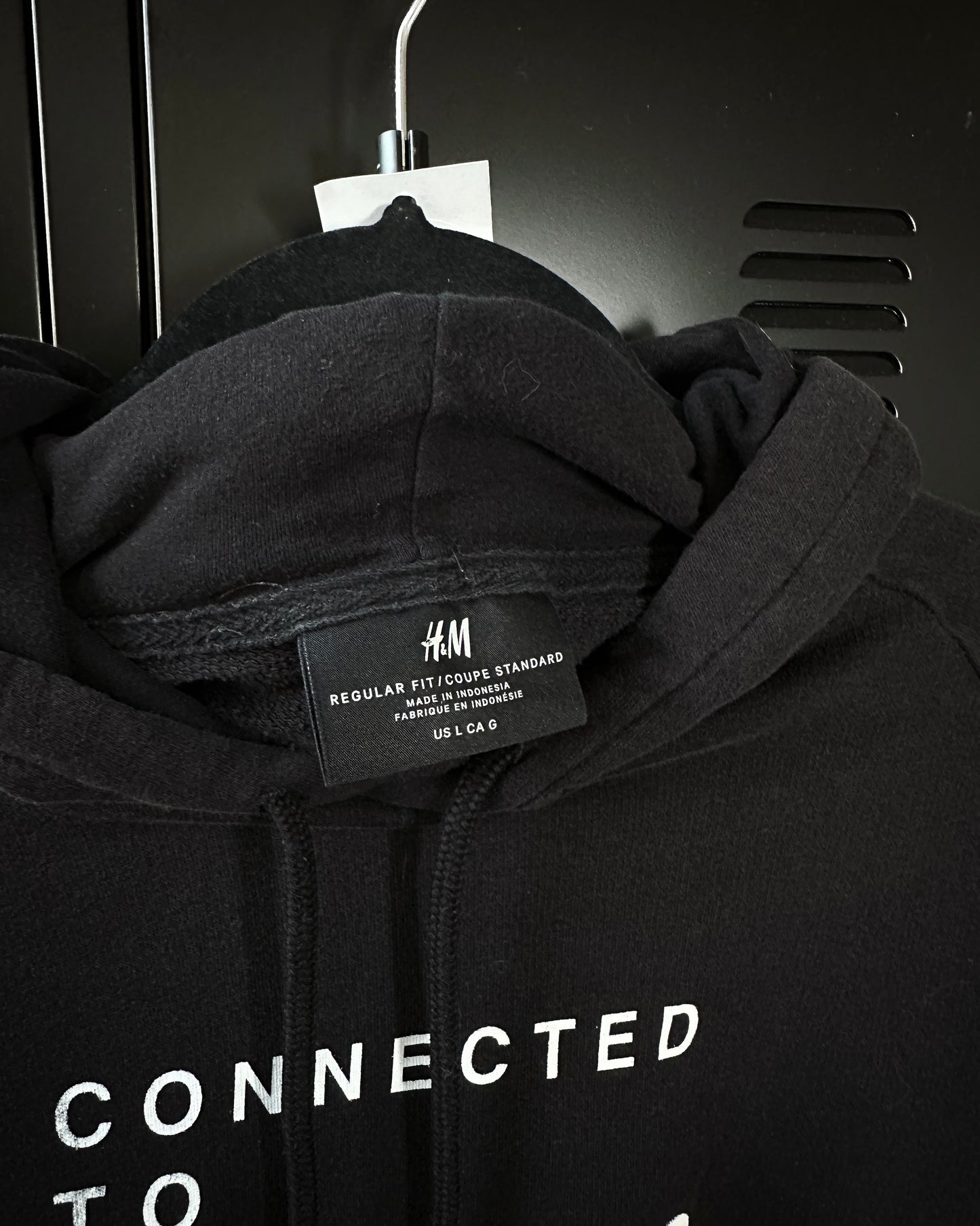 CONNECTED hoodie - L