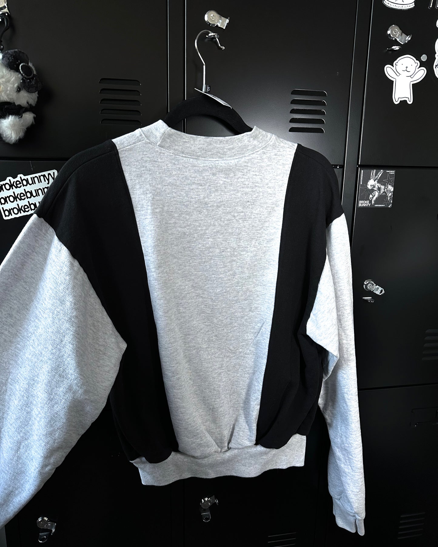 LUCKY YOU colorblock crew - S