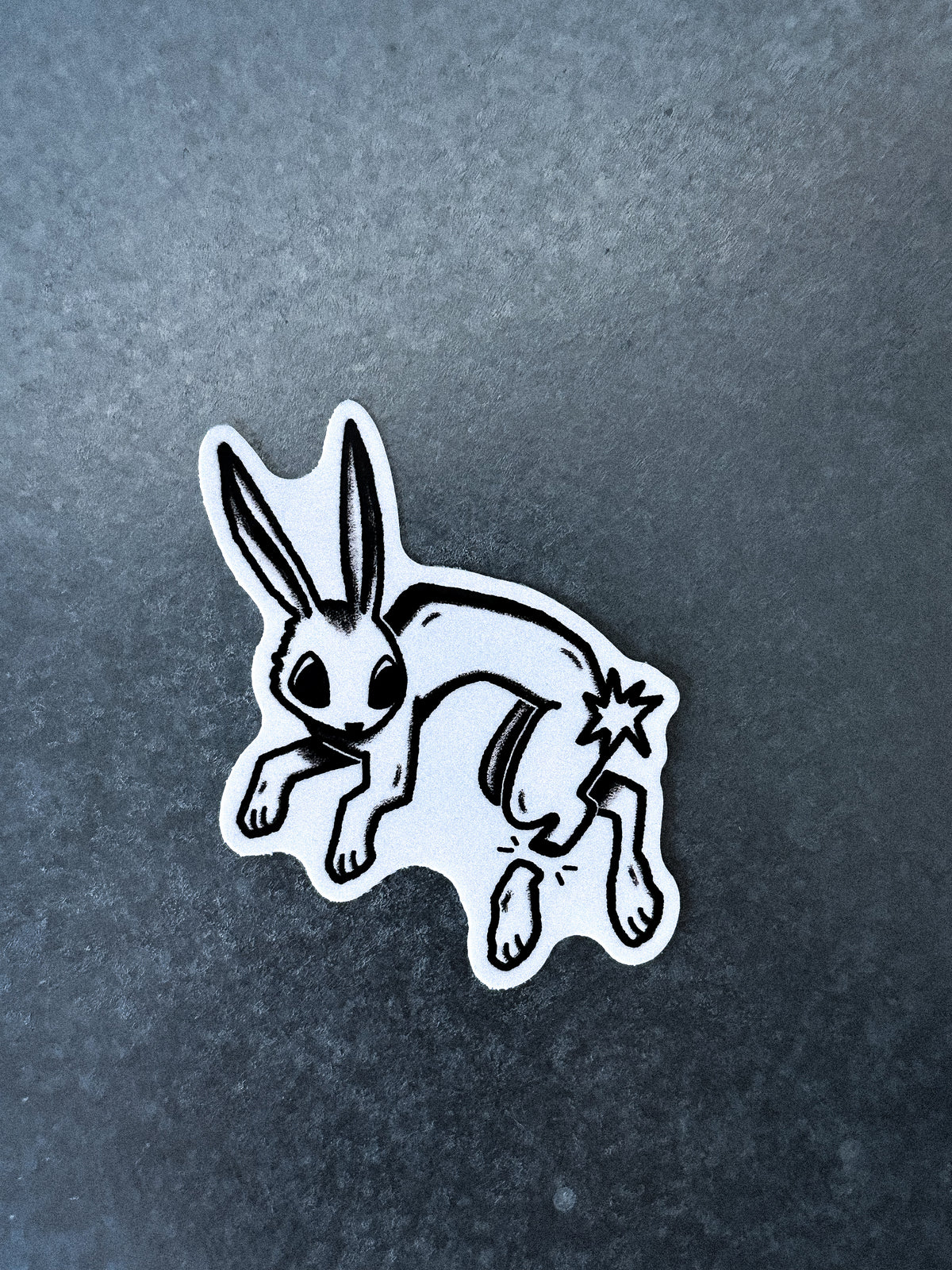 BROKE BUNNY sticker