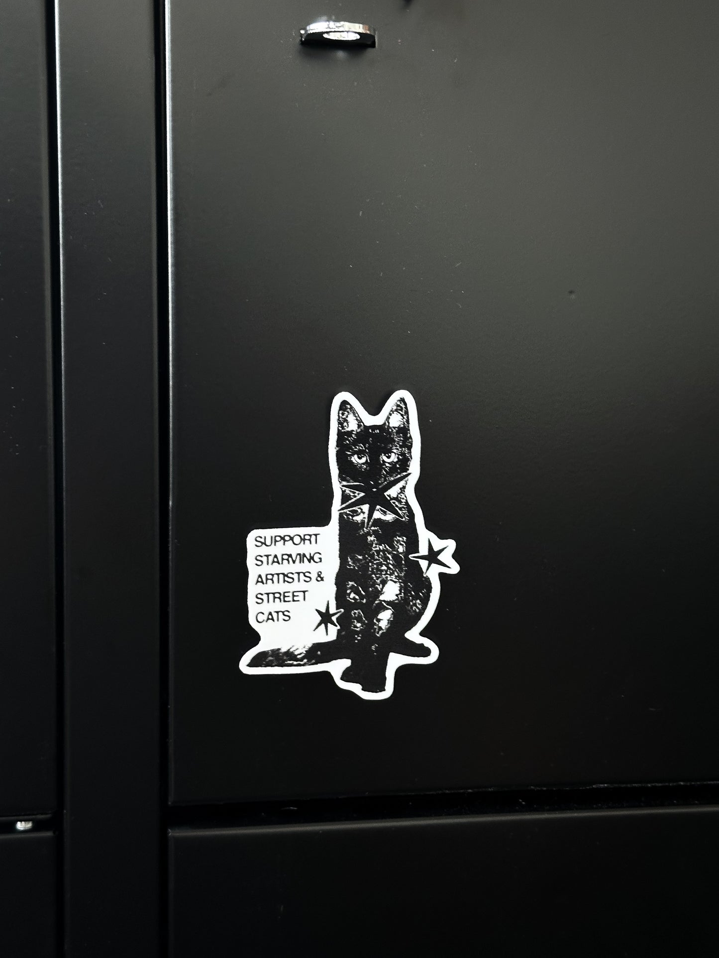 STREET CAT sticker