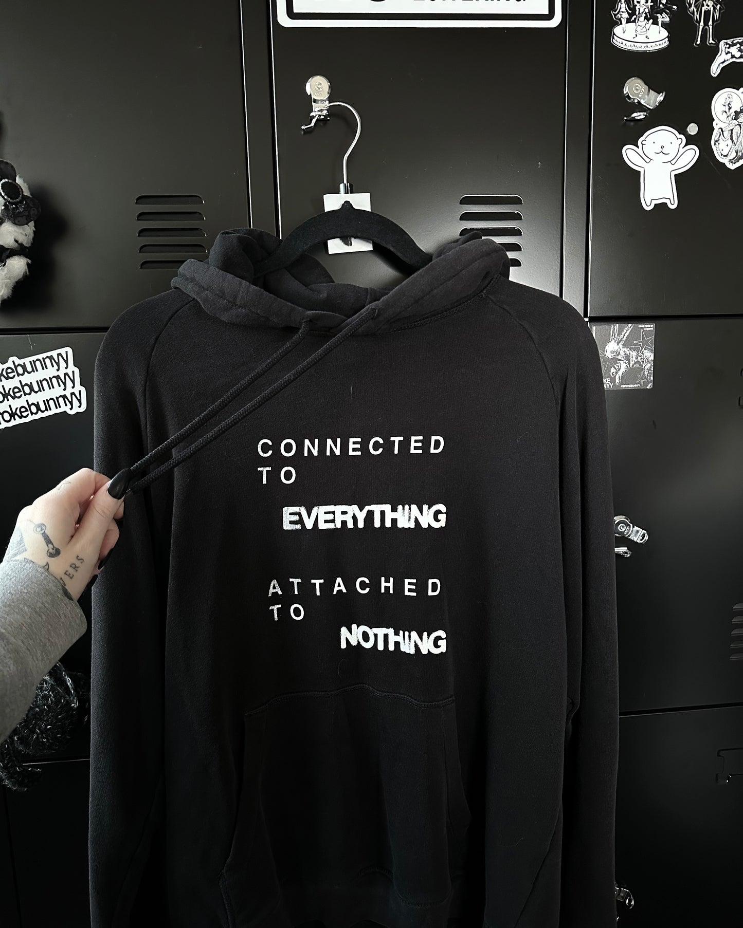 CONNECTED hoodie - L
