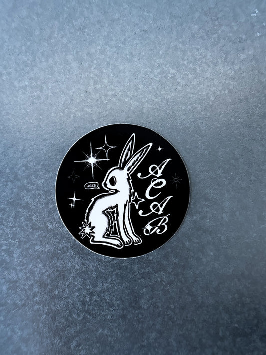 ACAB BUNNY sticker