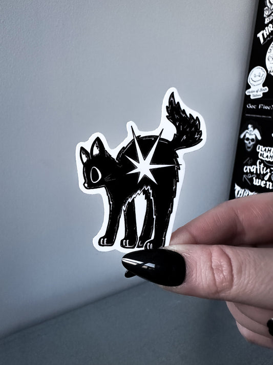STAR KITTY sticker