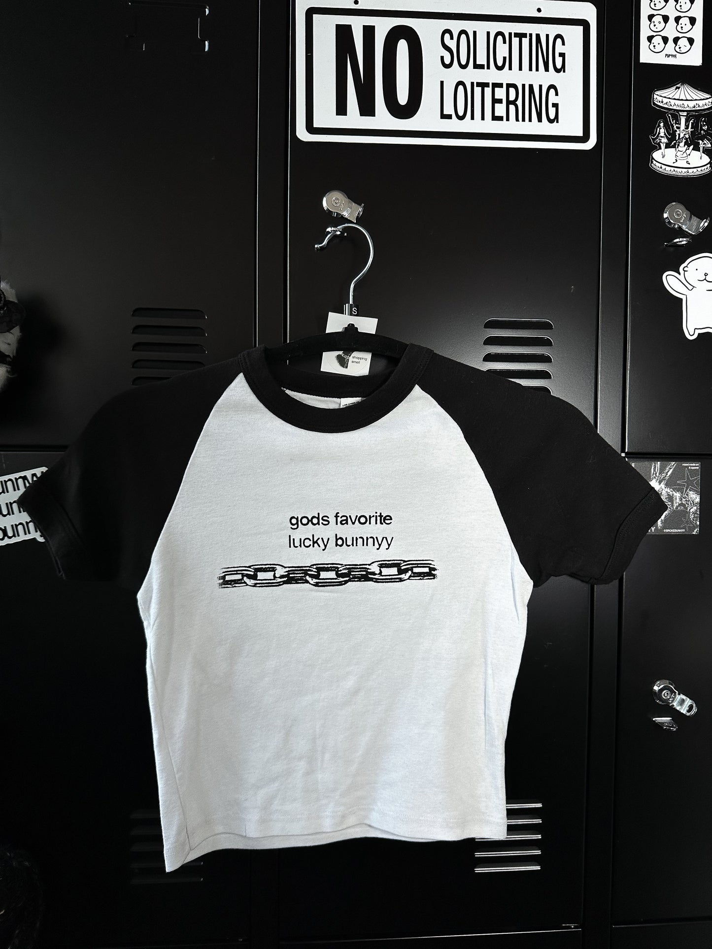 GOD’S FAV BUNNY baby tee - S