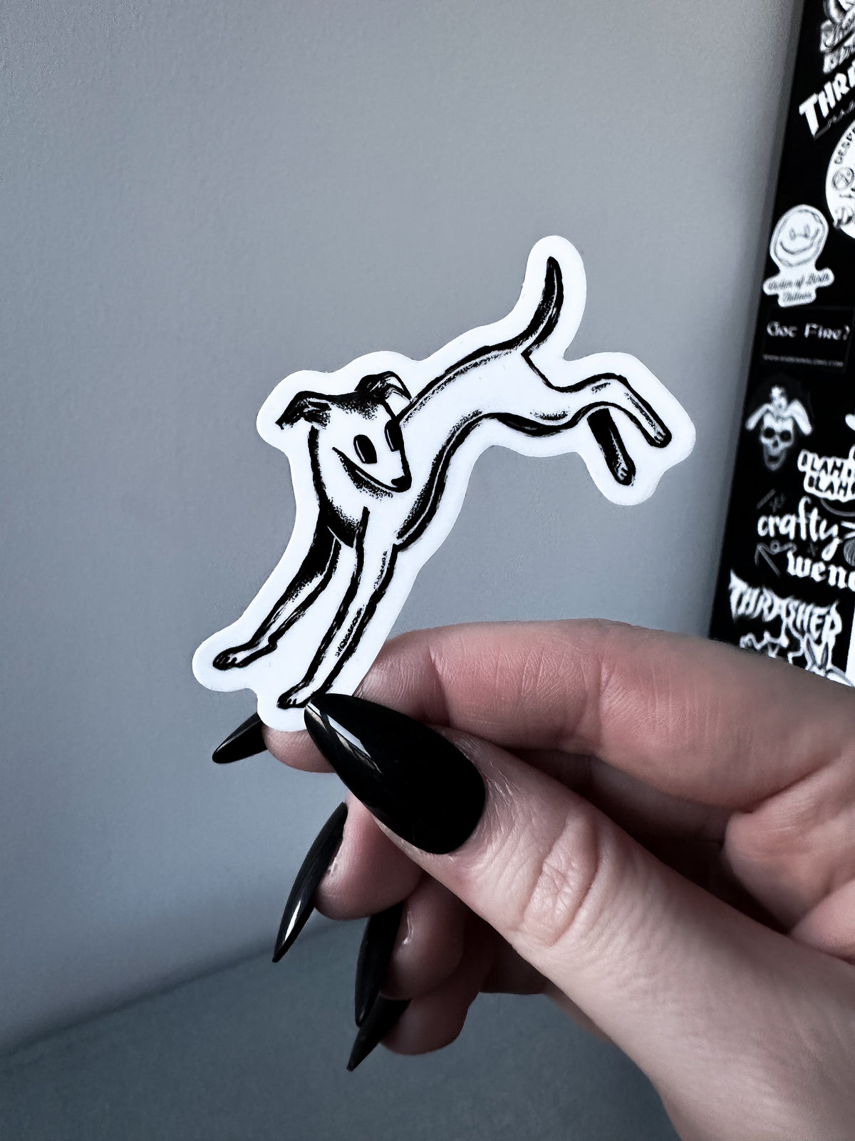 GREYHOUND sticker