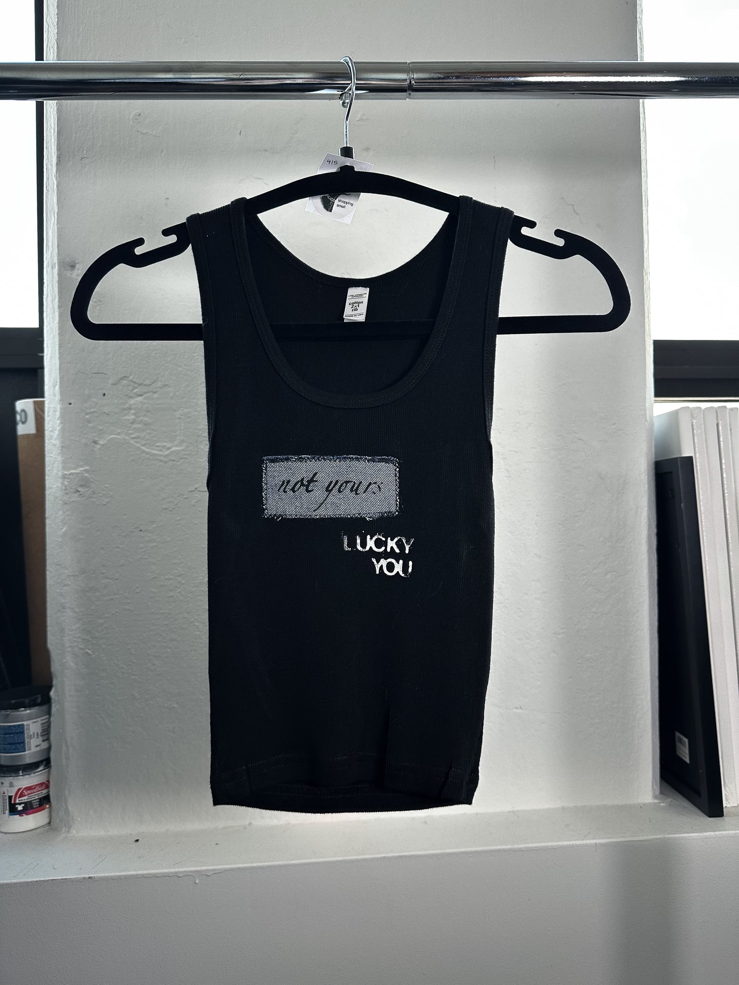 NOT YOURS patch tank - L