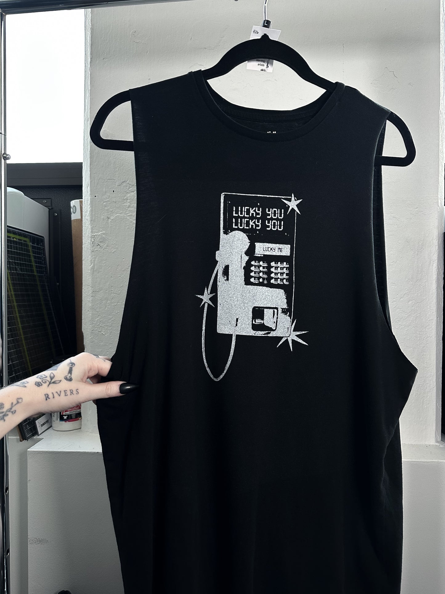 LUCKY PHONE tank - L