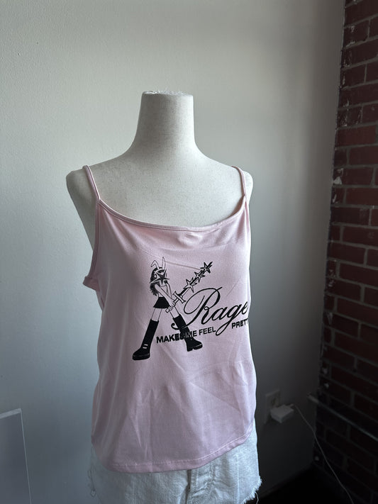 RAGE MAKES ME FEEL PRETTY Tank - XL