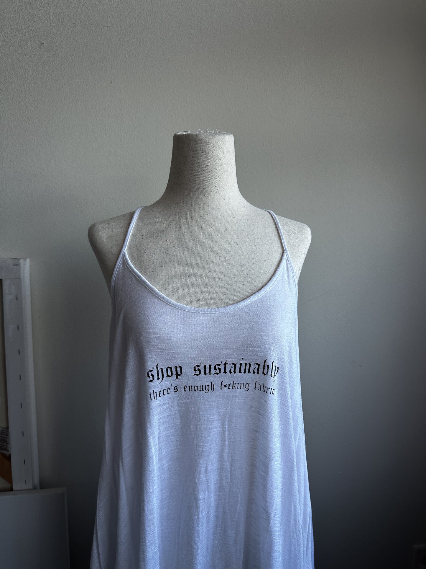 SHOP SUSTAINABLY Lace Tank - XL