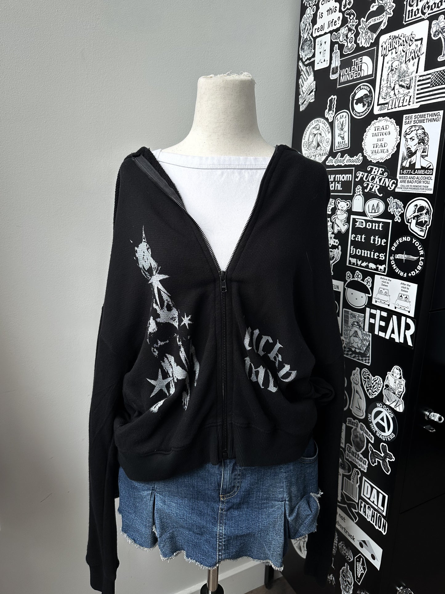 LUCKY ME STAR PUP hoodie - S