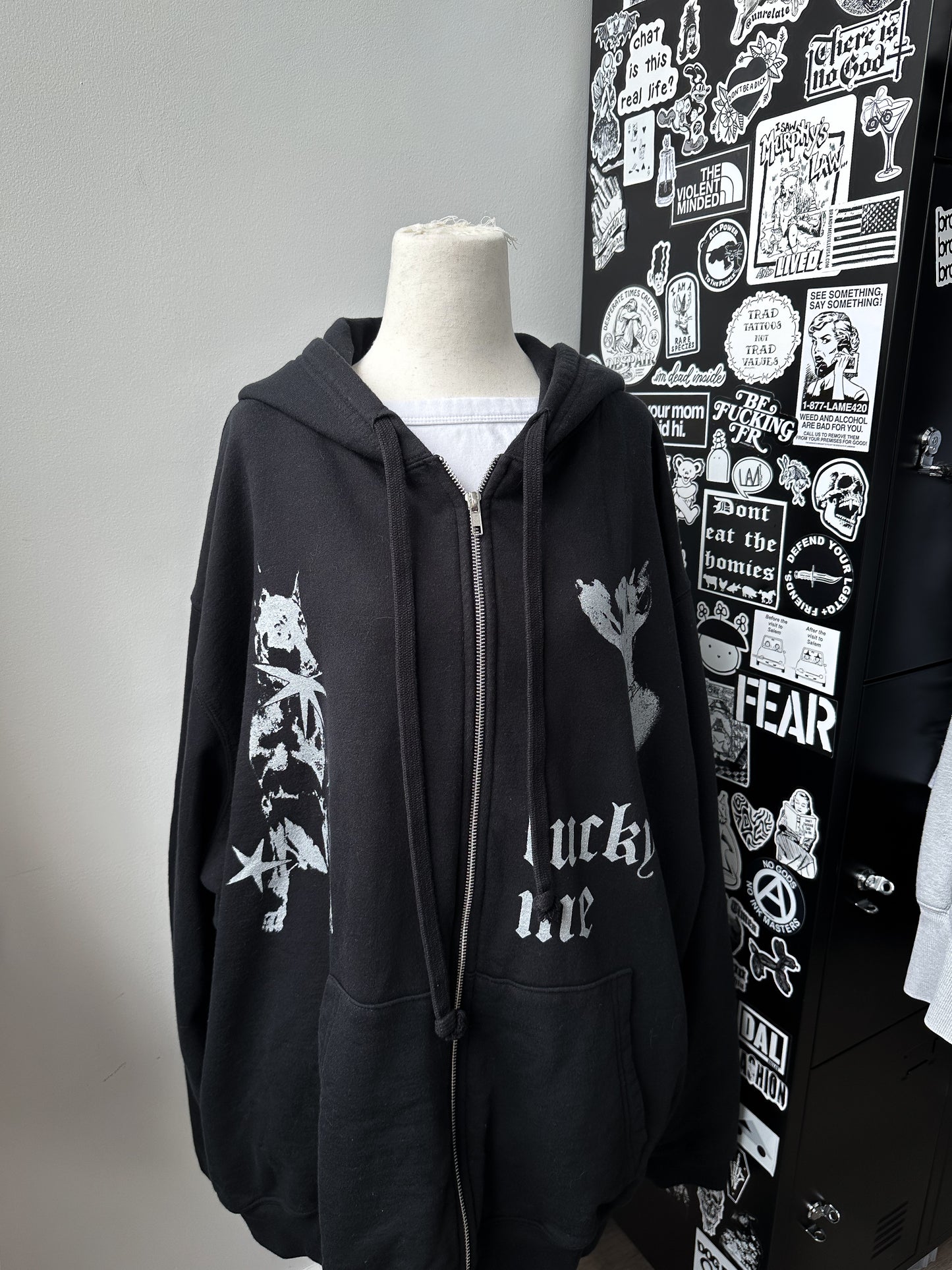 LUCKY STAR PUPS hoodie - XL
