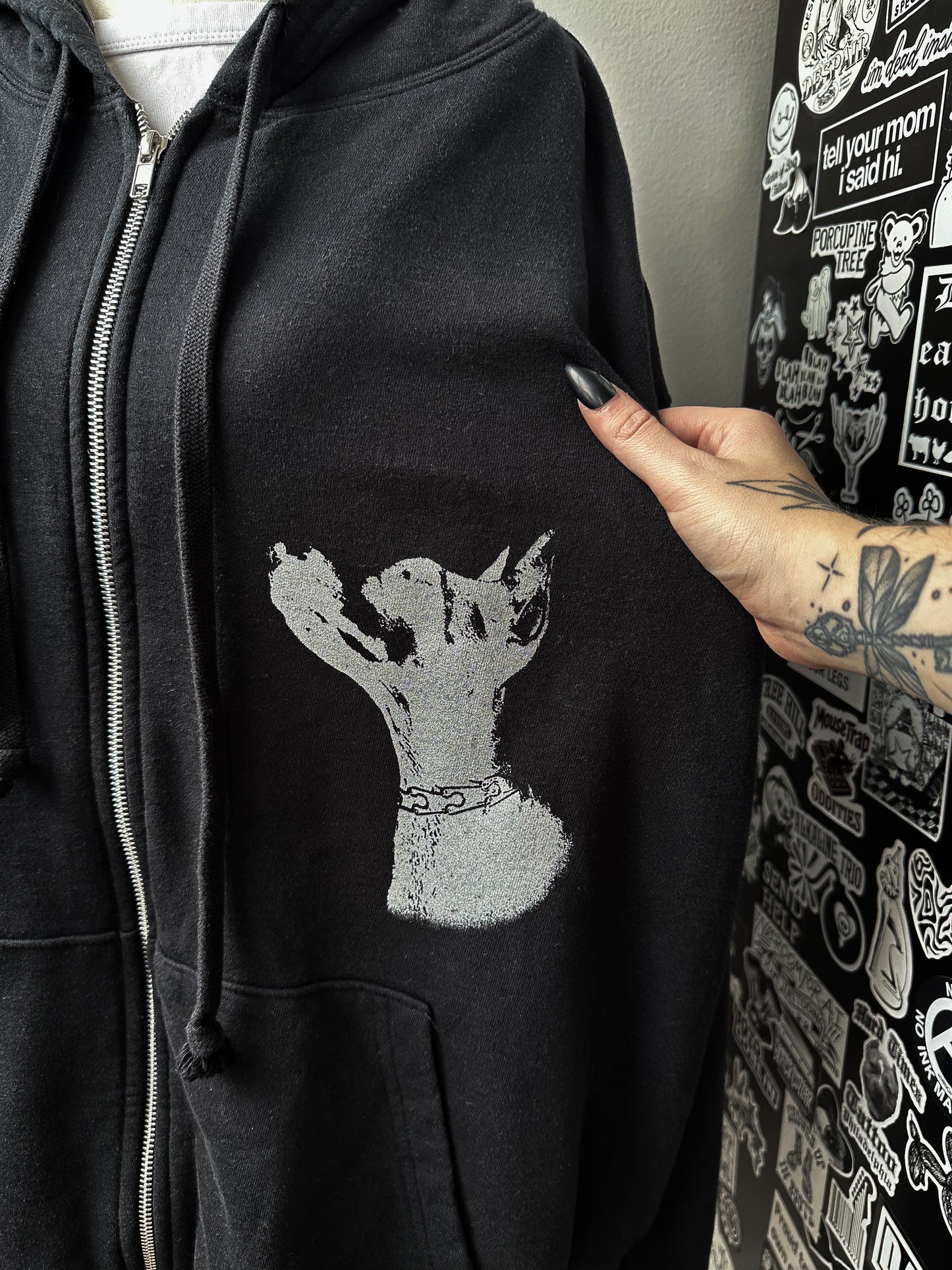 LUCKY YOU PHONE hoodie - XL
