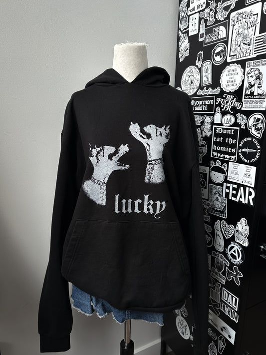 LUCKY PUPS hoodie - M