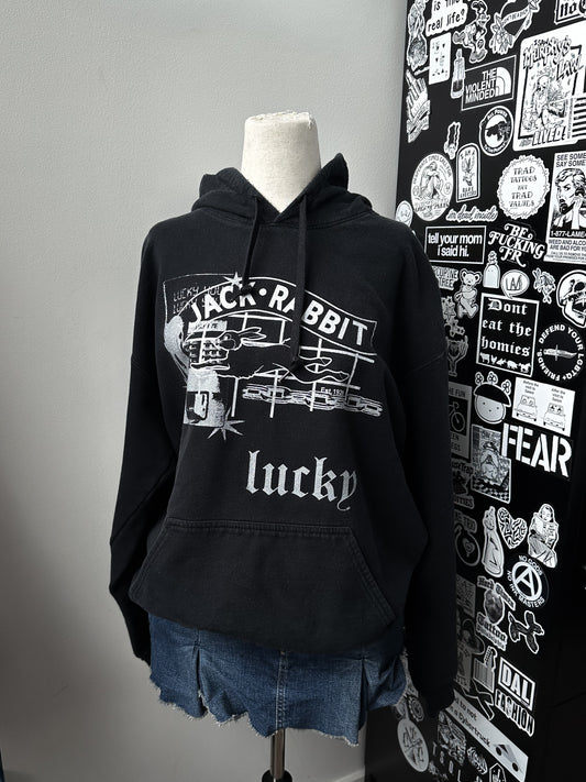 LUCKY RABBIT blastover hoodie - L