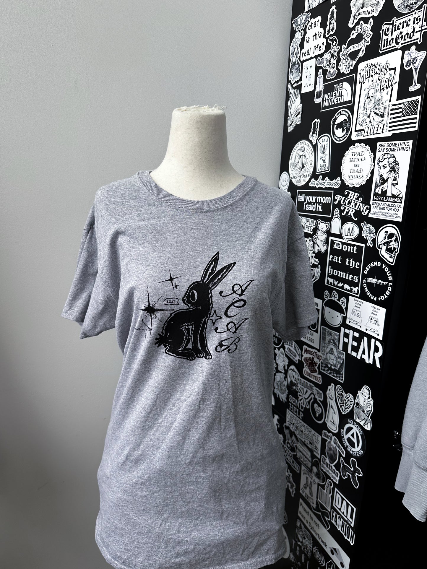 ACAB BUNNY unisex tee - M
