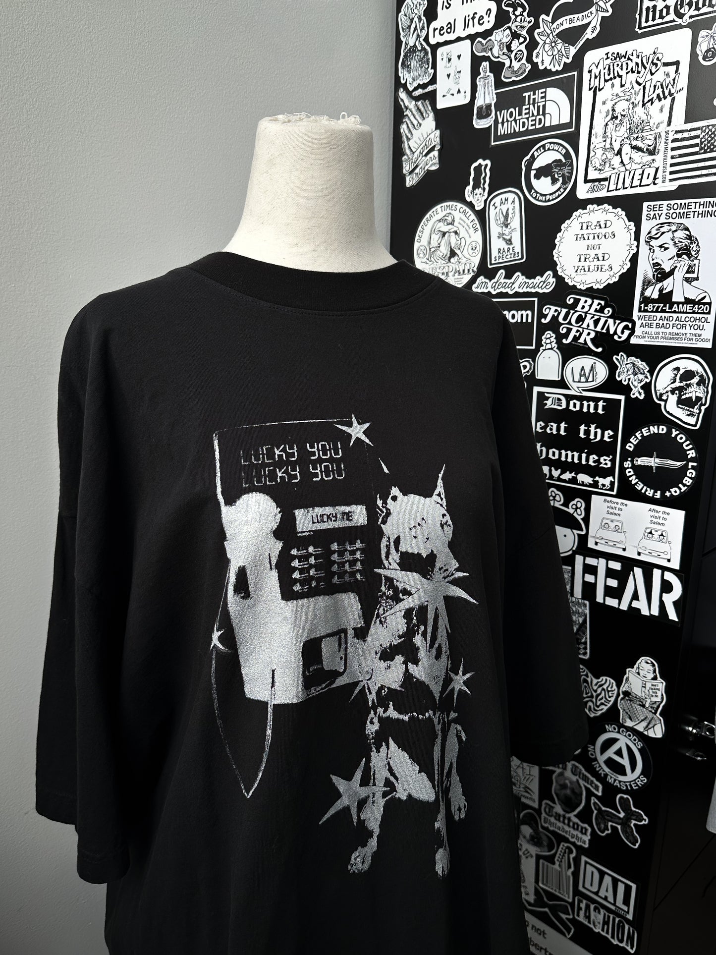 LUCKY STAR PUP unisex tee - XL
