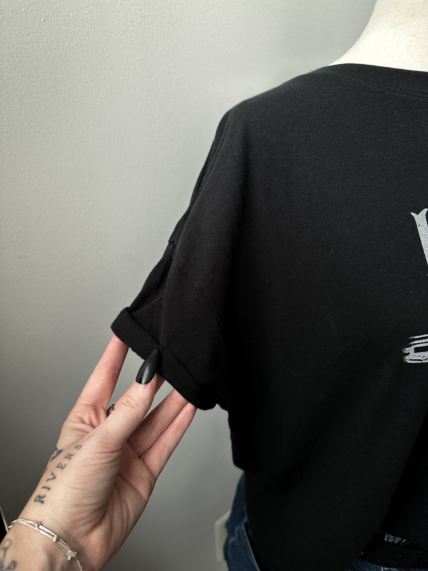 LUCKY boxy tee - S