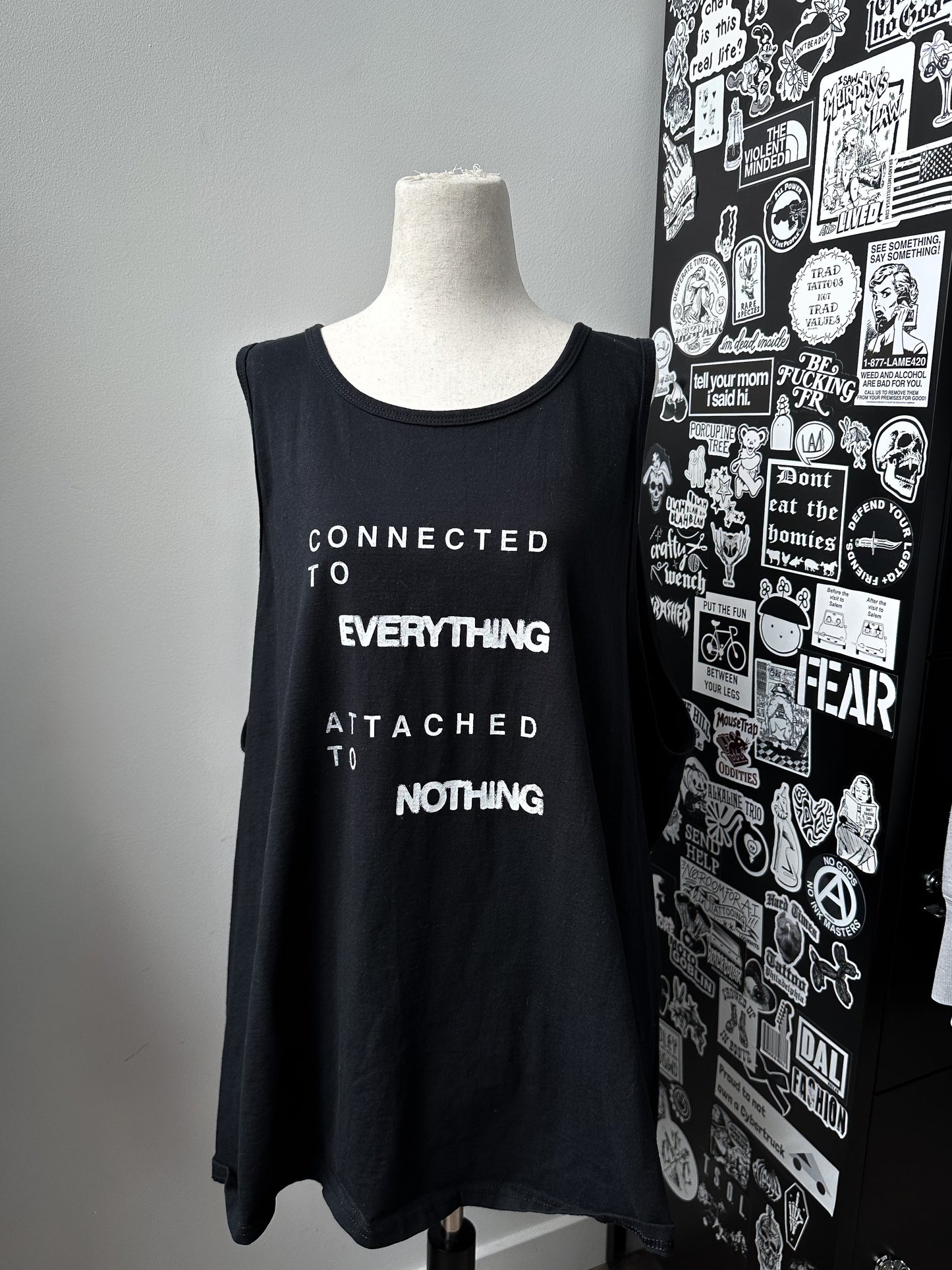 CONNECTED TO EVERYTHING unisex tank - 2XL