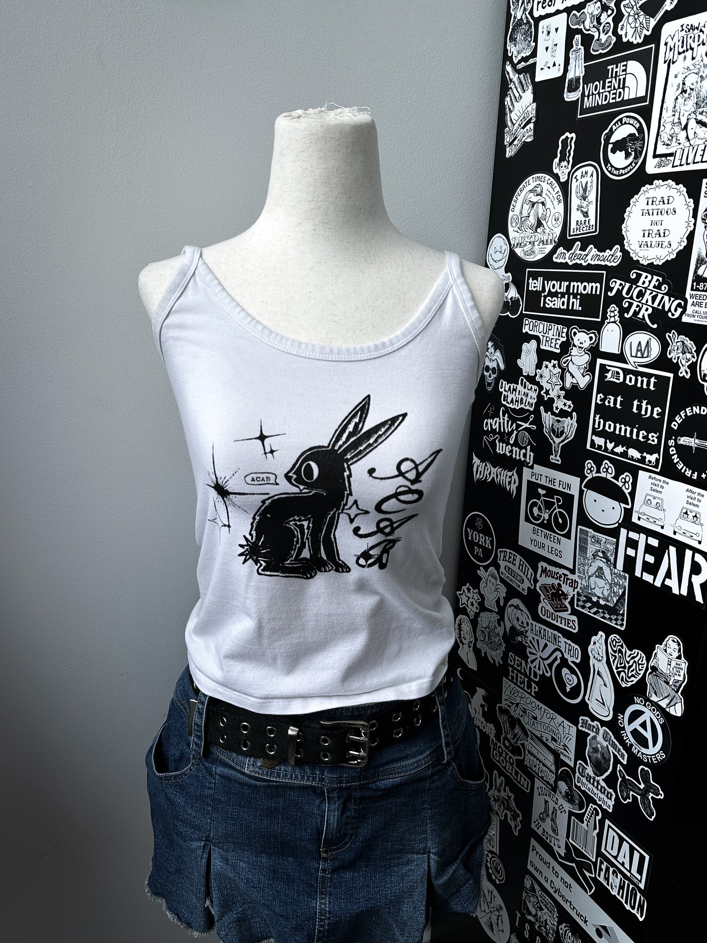 ACAB BUNNY tank - L