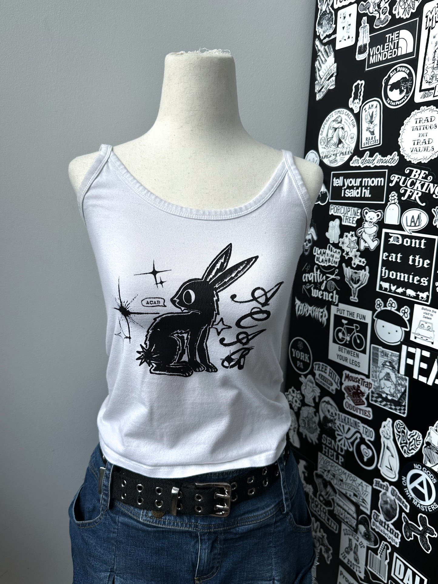 ACAB BUNNY tank - L