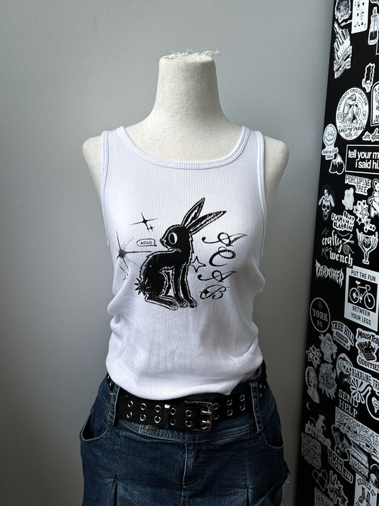 ACAB BUNNY ribbed tank - M